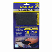 Load image into Gallery viewer, Goodyear Microfibre Wash And Dry Car Cloth 40x40cm
