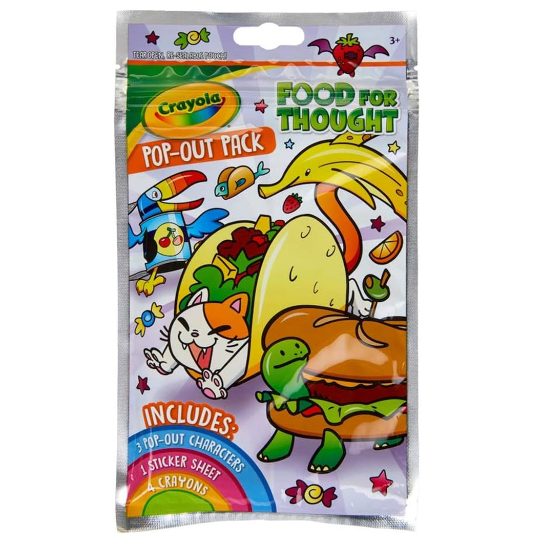 Crayola Food For Thought Pop-Out Pack