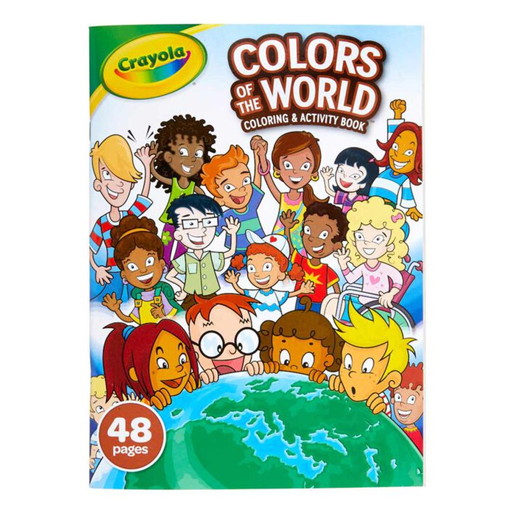 Crayola Colours Of The World Colouring Book 48 Pages