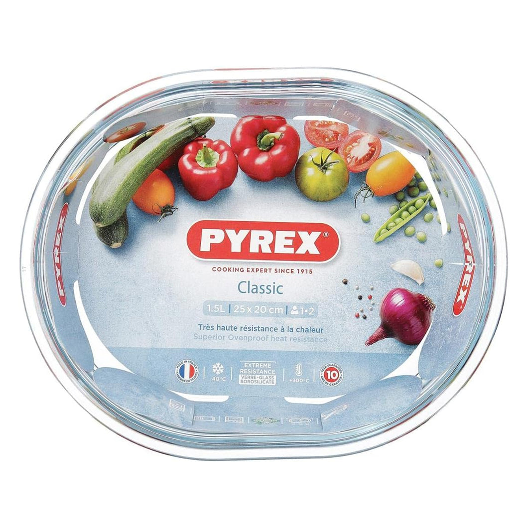 Pyrex Oval Pie Dish 1.5L