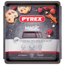 Load image into Gallery viewer, Pyrex Magic Extendable Carbon Steel Tray

