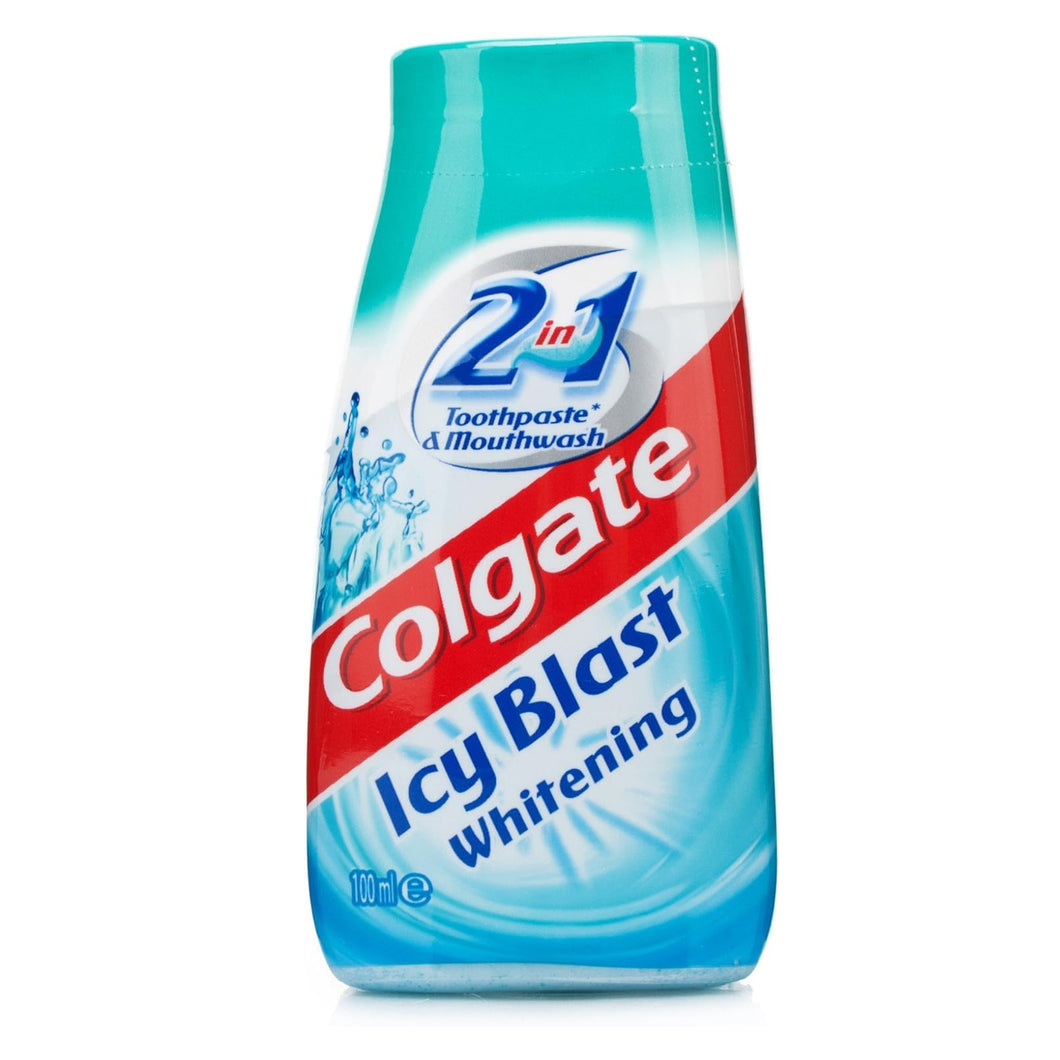 Colgate 2in1 Icy Blast Toothpaste 100ml