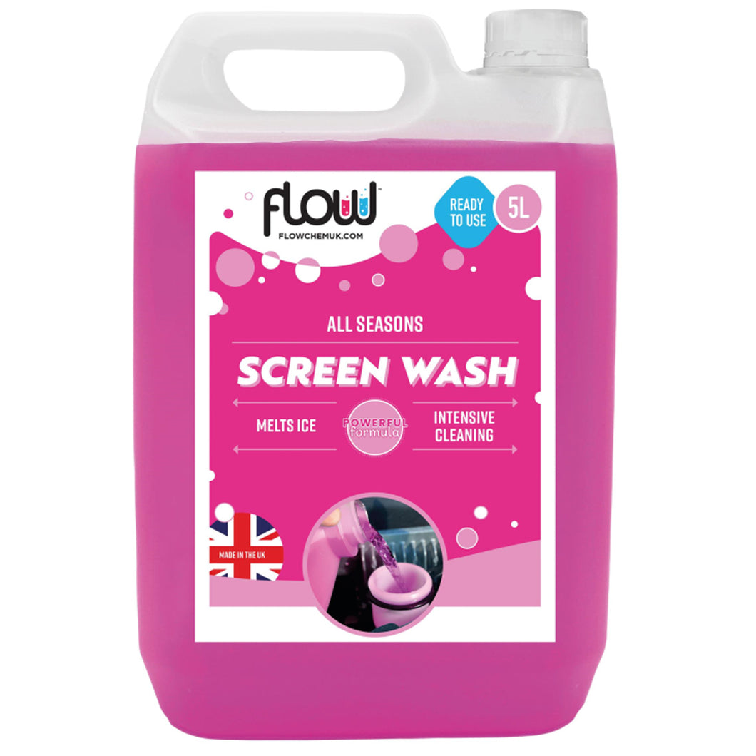 Flow Ready To Use All Seasons Screen Wash 5L