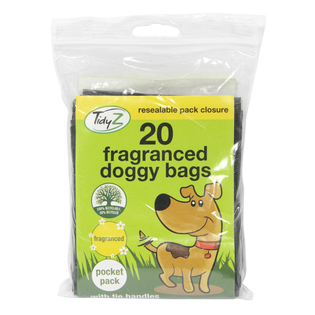 TidyZ Fragranced Doggy Bags 20 Pack