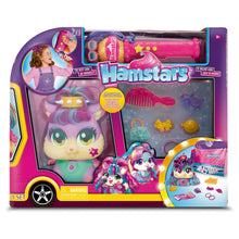 Load image into Gallery viewer, Hamstars Cloe Popstar World Tour Bus With Microphone
