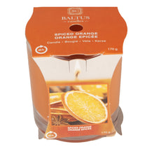 Load image into Gallery viewer, Baltus Luxury Scented Spice Orange Candle 170g
