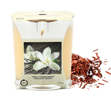 Load image into Gallery viewer, Vanilla Sandalwood Scented Candle 170g
