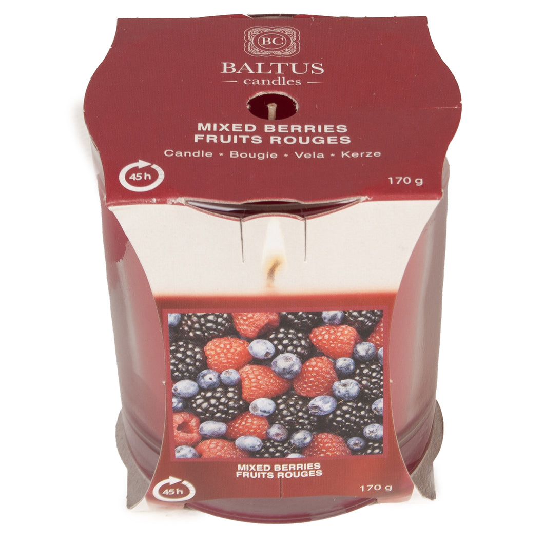 Baltus Luxury Scented Mixed Berries Candle 170g