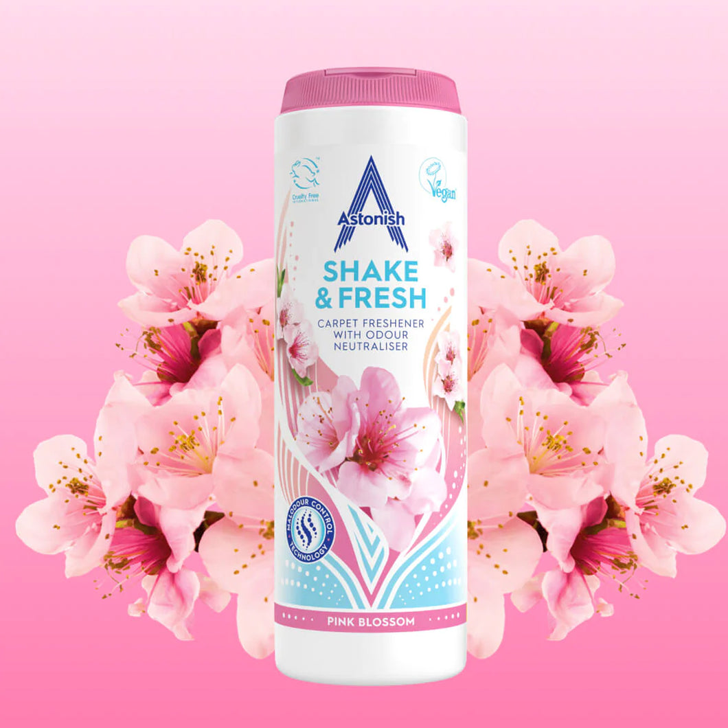 Astonish Blossom Shake & Fresh Carpet Freshener 400g