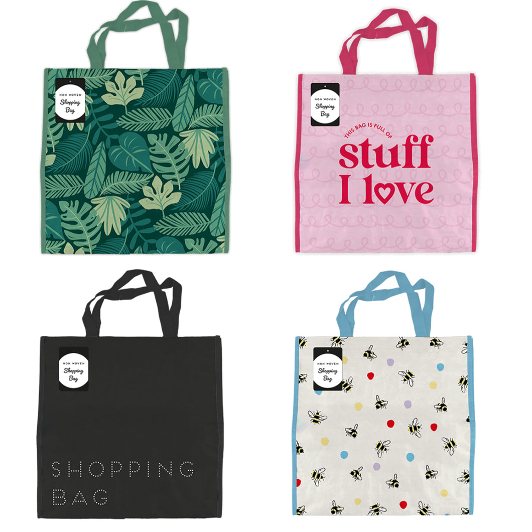 My House & Home Reusable Shopping Bag Assorted