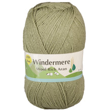 Load image into Gallery viewer, Sage Windermere 204 Wool Rich Aran 400g

