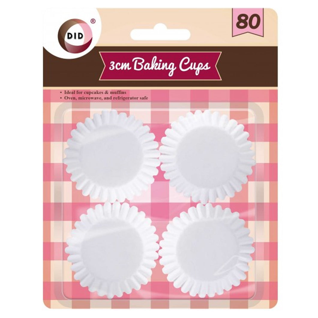 DID 3cm Baking Cups 80 Pack