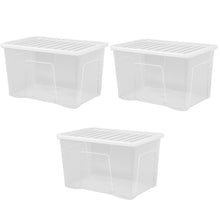 Load image into Gallery viewer, Wham Crystal 102L Storage Boxes With Lids
