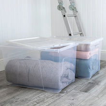 Load image into Gallery viewer, Wham Crystal 102L Storage Boxes With Lids
