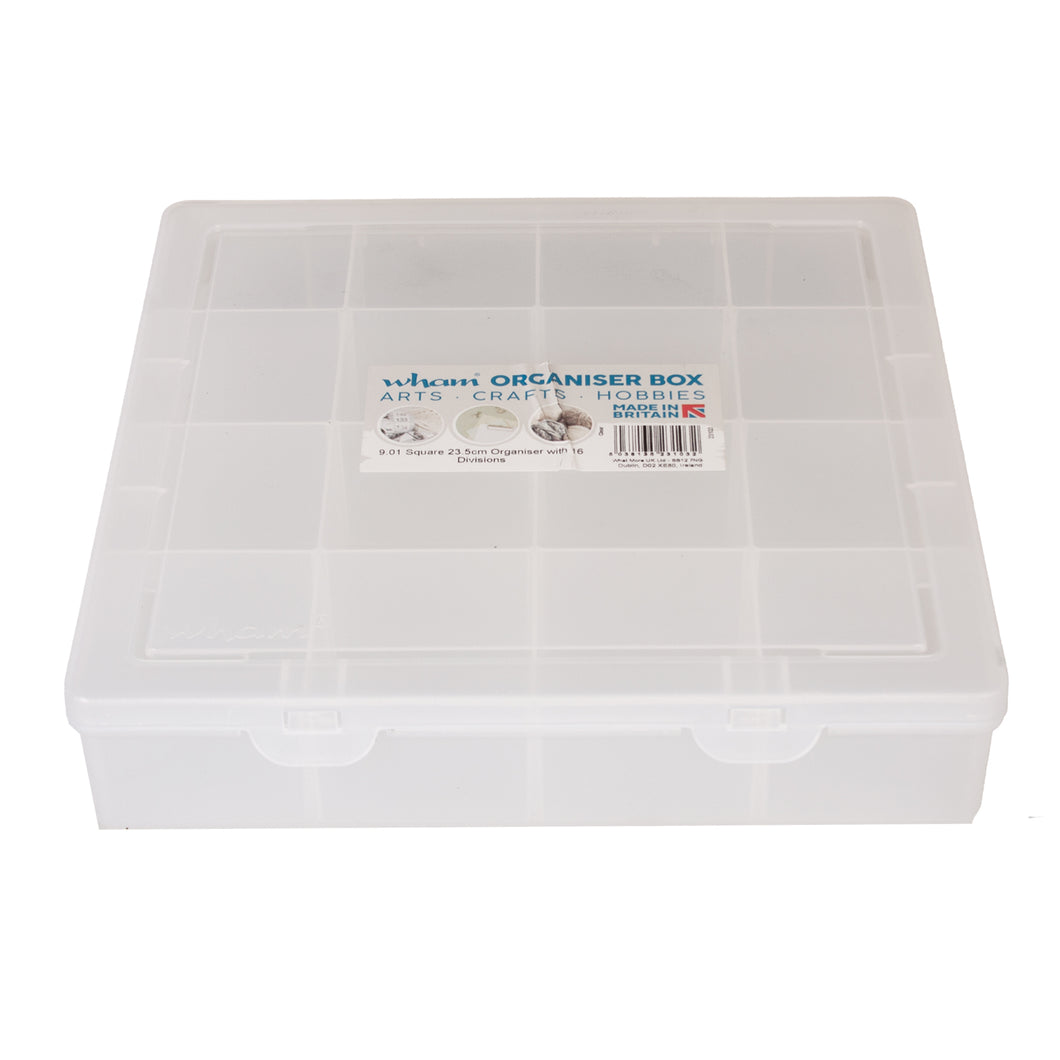 Wham Clear Organiser Box 23cm