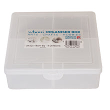 Load image into Gallery viewer, Wham Clear Organiser Box 16cm
