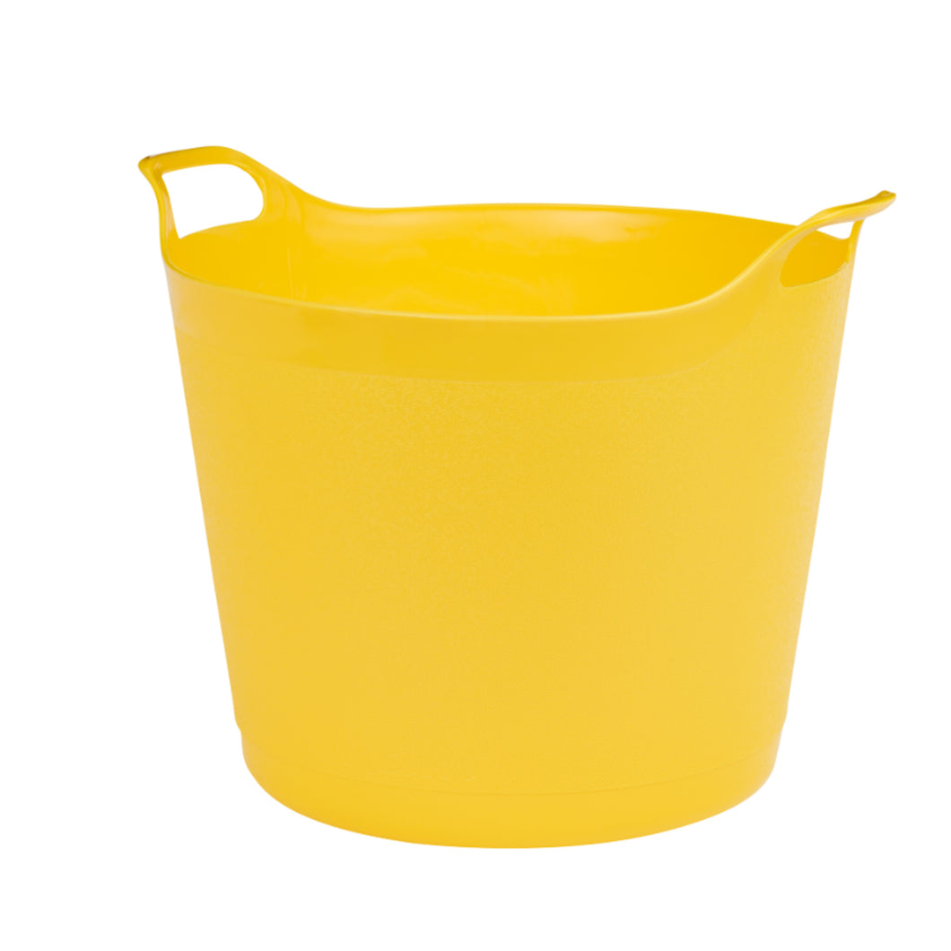 Wham Flexi-Store Yellow Graduated Round Tub 25L