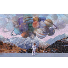 Load image into Gallery viewer, Galison Space Bound Lenticular Jigsaw Puzzle 300pcs
