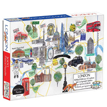 Load image into Gallery viewer, Galison London Map Jigsaw Puzzle 1000pcs
