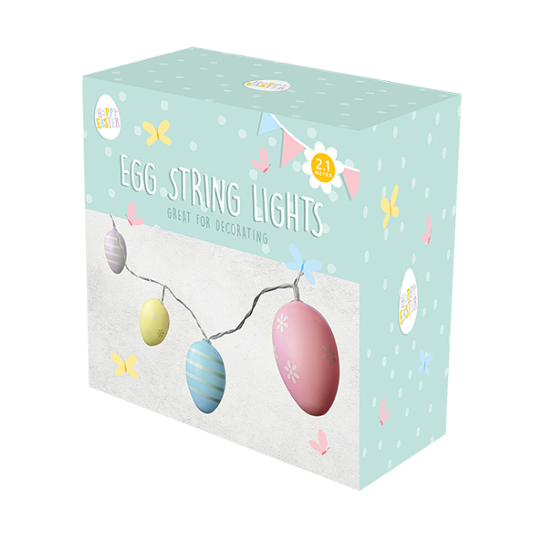 Hoppy Easter Egg String Lights 2.1m