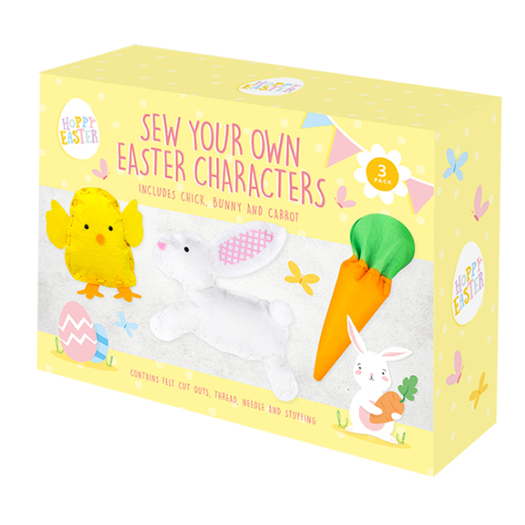 Hoppy Easter Sew Your Own Easter Characters 3 Pack