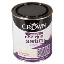 Load image into Gallery viewer, Crown Quick Dry Satin Paint 750ml
