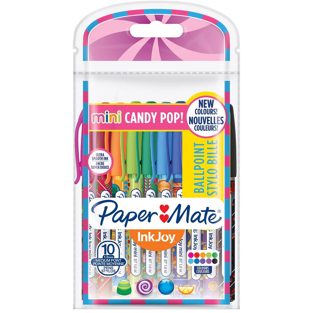 Paper Mate InkJoy Mini Ballpoint Pens 10 Pack