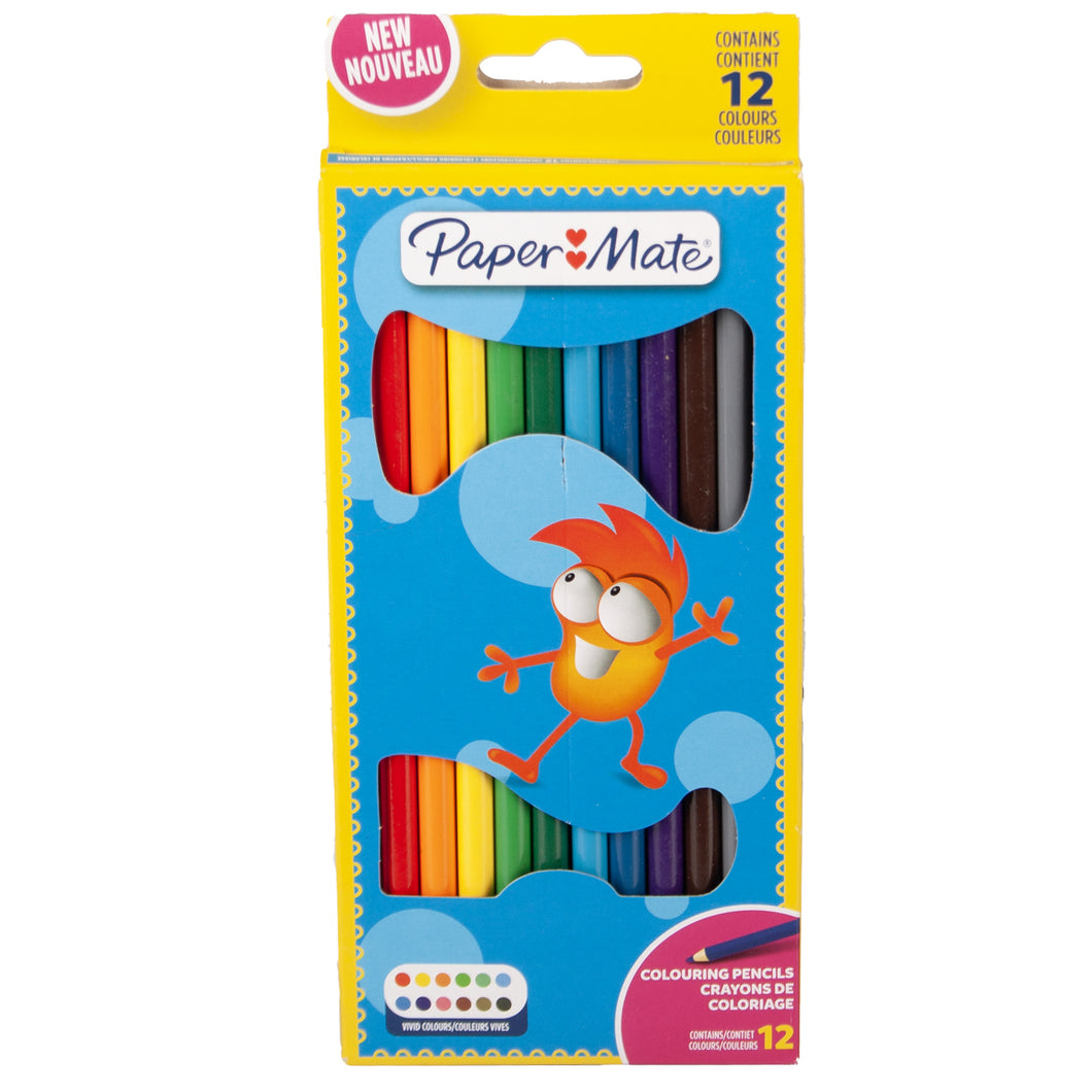 Papermate Colouring Pencils 12 Pack