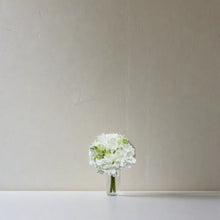 Load image into Gallery viewer, Ivory Budding Hydrangea Bundle 28cm

