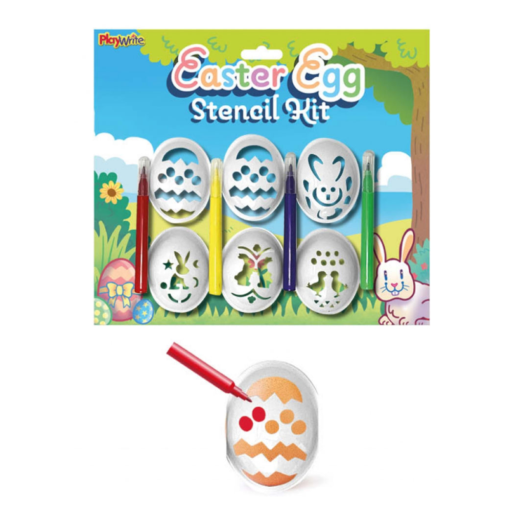 Playwrite Easter Egg Decorating Stencil Kit