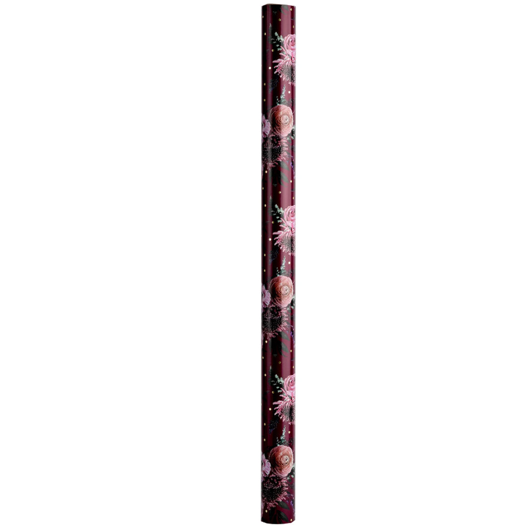Design By Violet Blushing Rose Gift Wrap 2m x 70cm
