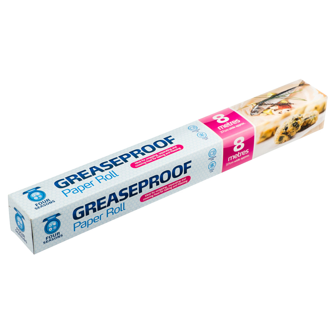 Four Seasons Greaseproof Paper Roll 8m x 38cm