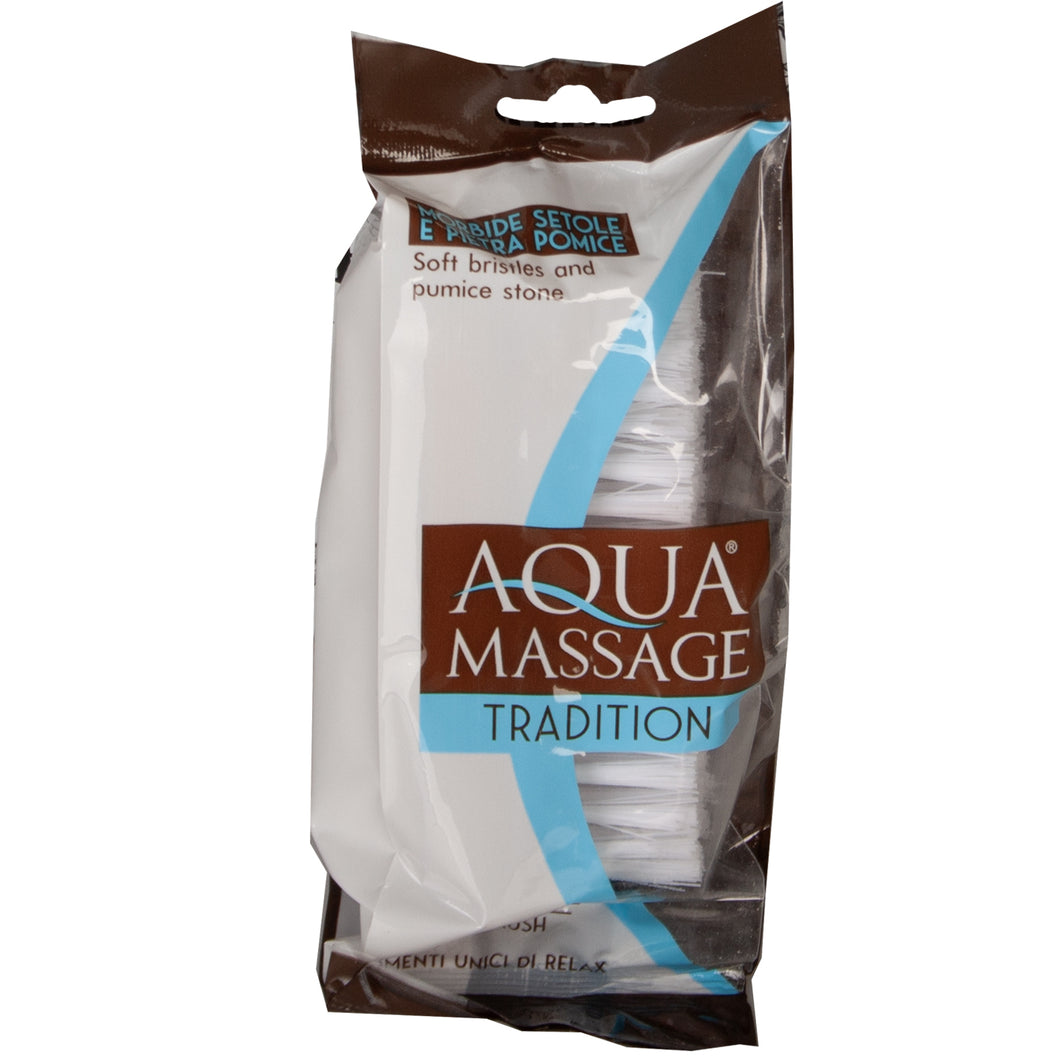 Aqua Massage Tradition Nailbrush + Pumice Stone