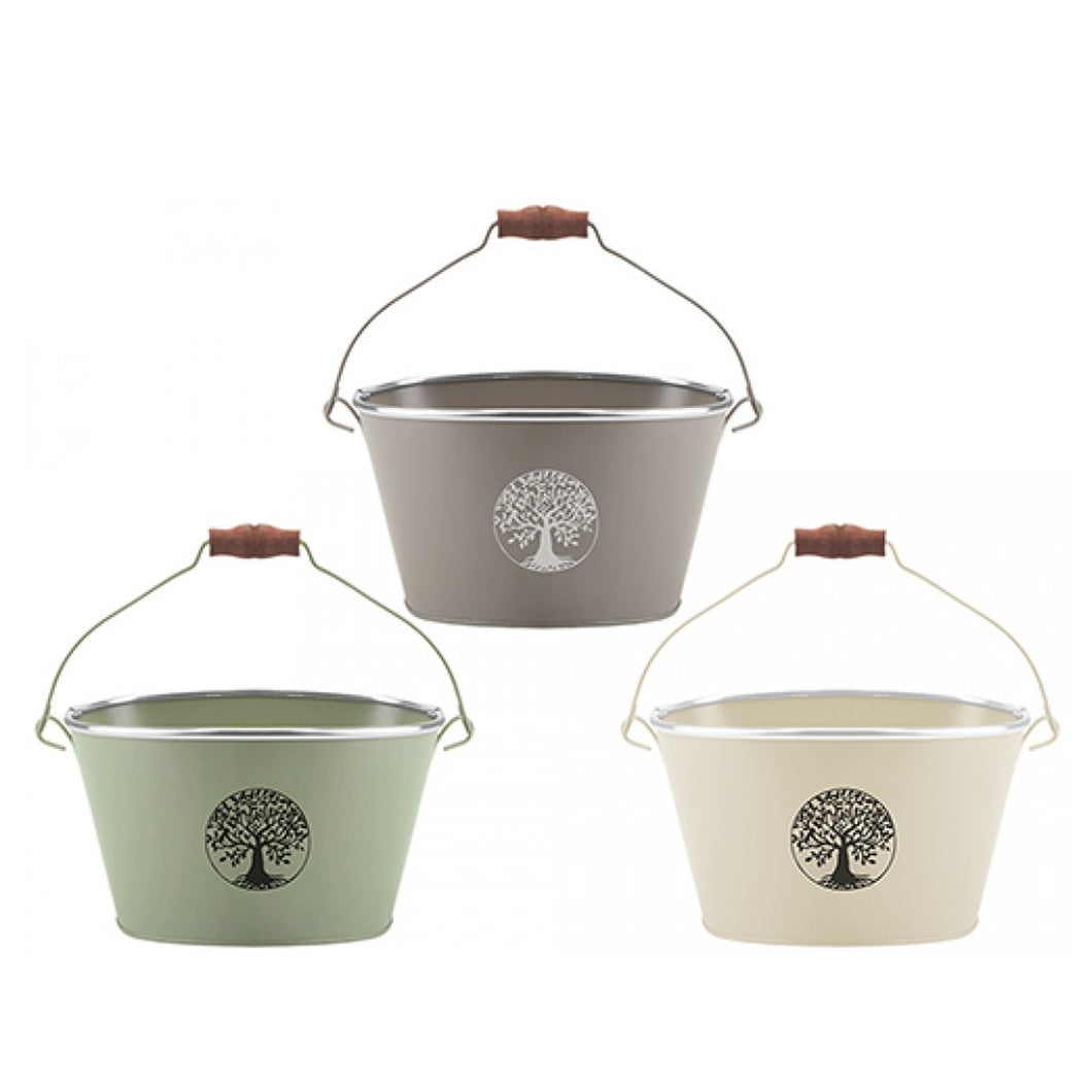Tree Of Life Oval Planter Assorted