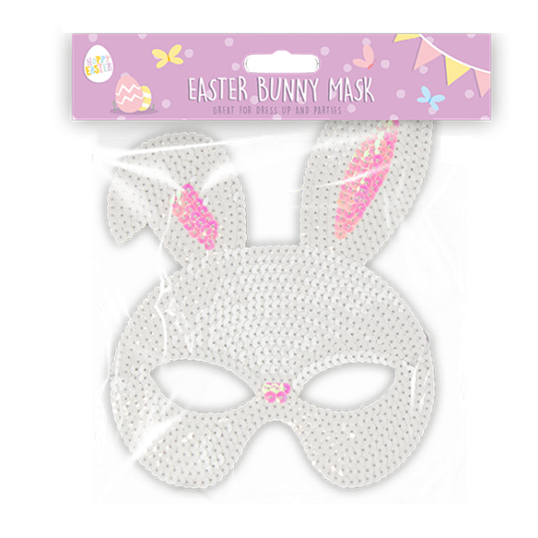 Hoppy Easter Sequin Bunny Mask