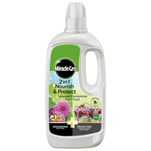 Load image into Gallery viewer, Miracle-Gro 2 In 1 Nourish And Protect Seaweed Plant Food 800ml
