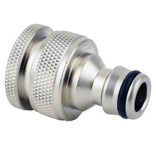 Load image into Gallery viewer, Flopro Professional Chrome Metal Outside Hose Tap Connector
