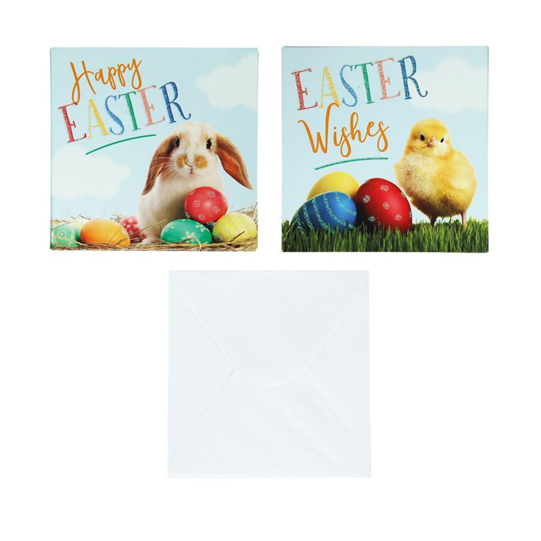 Easter 10 Greeting Cards With Envelopes