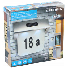 Load image into Gallery viewer, Grundig Solar LED House Number Light
