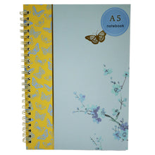 Load image into Gallery viewer, A5 Wiro Butterfly Notebook
