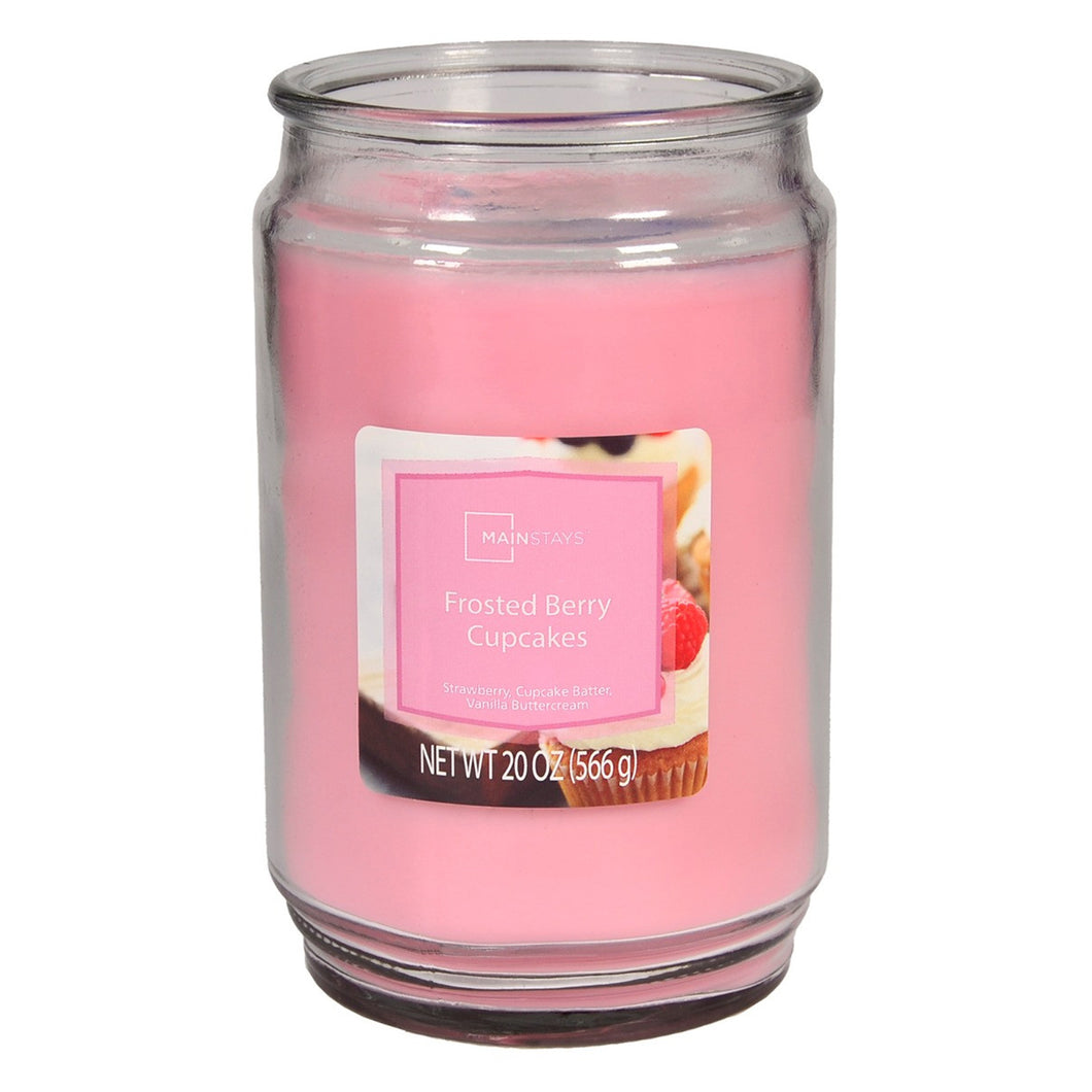 Mainstays Frosted Berry Cupcakes Candle 20oz