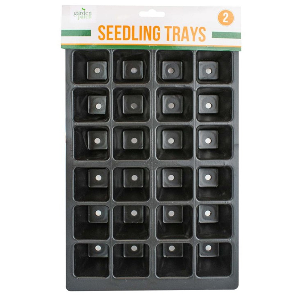 Garden Patch Seedling Trays 2 Pack