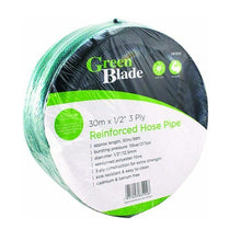 Load image into Gallery viewer, Green Blade Green 30m 1/2&quot; Reinforced 3 Ply Garden Hose
