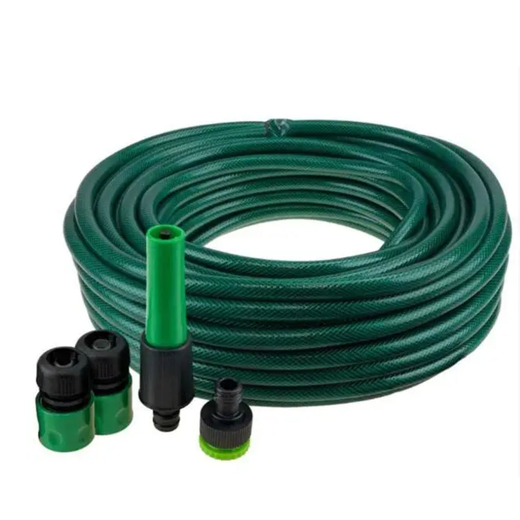 Greenblade Reinforced Hose Pipe With Fittings 30m x 1/2'' 3 Ply