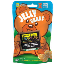 Load image into Gallery viewer, Jelly Bears Flavoured Orange Multivitamins 60 Gummies Pouch
