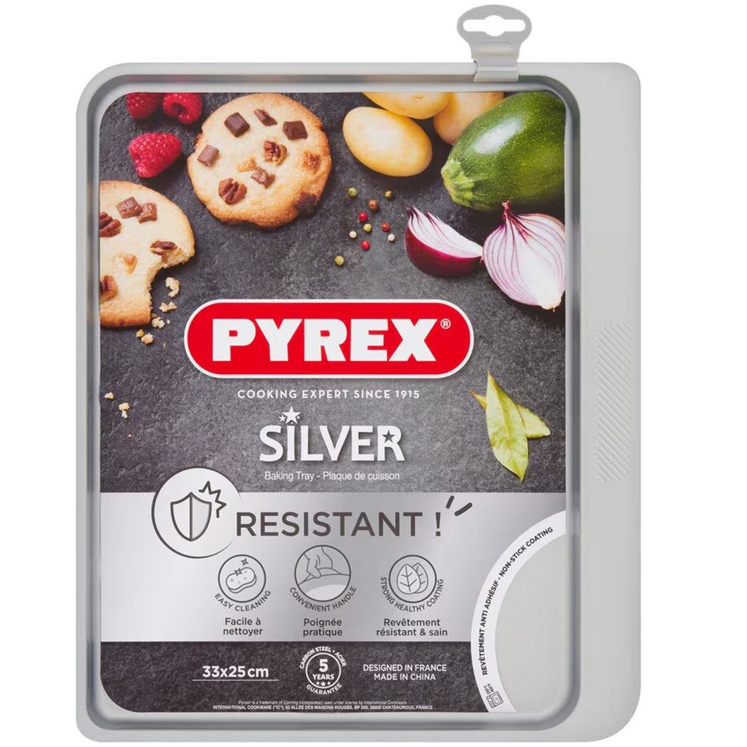 Pyrex Silver Oven Tray 33cm