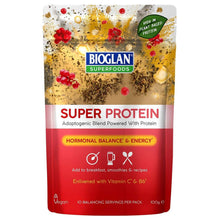 Load image into Gallery viewer, Bioglan Superfoods Hormonal Balance &amp; Energy Super Protein 100g
