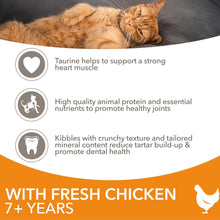 Load image into Gallery viewer, IAMS Complete Dry Chicken Cat Food For Senior 7+ Cats 800g

