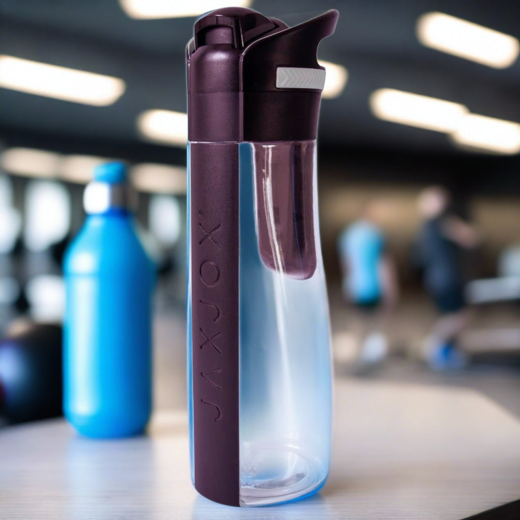 JAXJOX Purple Hydro Flow Water Bottle 710ml