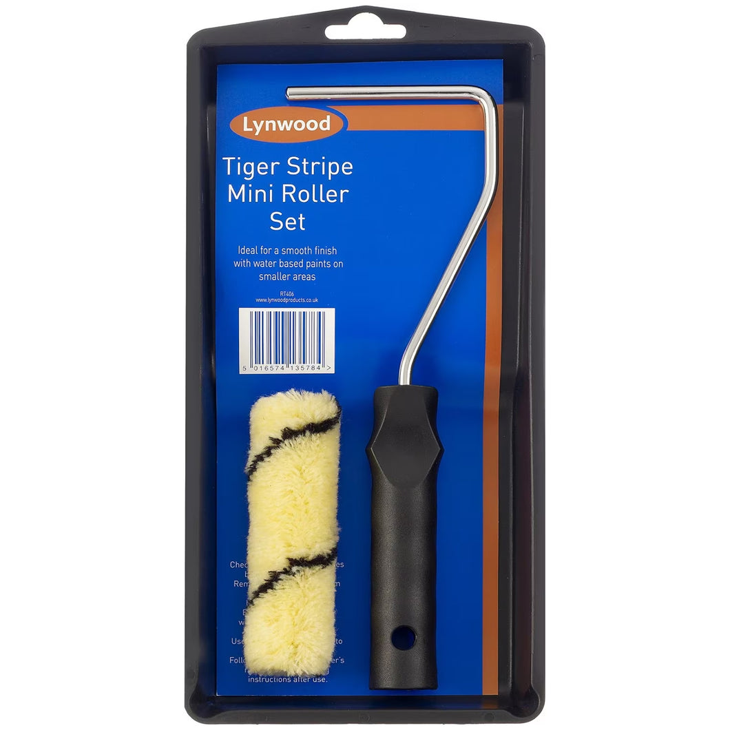 Lynwood Tiger Stripe Roller + Tray Kit 4